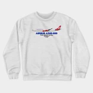 Airbus A340-600 - Virgin Atlantic Airways "Old Colours" Crewneck Sweatshirt